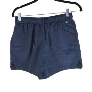 DSG Womens High-Rise Woven Short 3" Inseam Nylon inkspot Dark Blue S